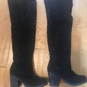 Joe’s Jeans Thigh high suede boots